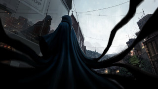 Batman cityscape eldritch fantasy concept - eldritch free wallpaper