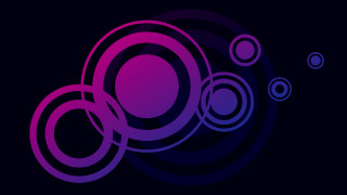 Purple blue abstract circles bubbles - a purple circle free wallpaper