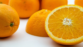 Oranges white table food plate - a white table next free wallpaper