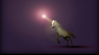 Unicorn light star night magic - fantasy magic free wallpaper