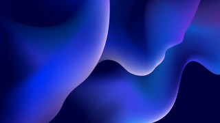 Blue purple curved black white - alfred manessier free wallpaper