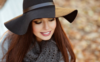 Eszter mattioni black hat scarf - american barbizon school free wallpaper