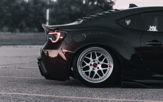 Black sports car hood up 10 - its hood free wallpaper for desktop