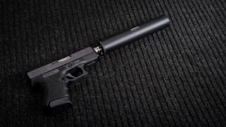 Gun flashlight blackcarpet galaxy night - 30mm free wallpaper