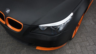Black orange car 3d render - car free wallpaper