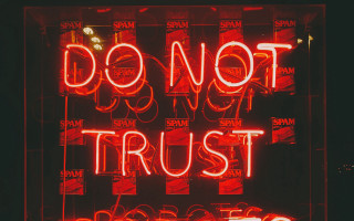 Neon trust people screenshot promotional - les automatiste free wallpaper