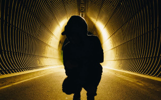 Tunnel skateboard hoodie backpack shadow - a backpack free wallpaper