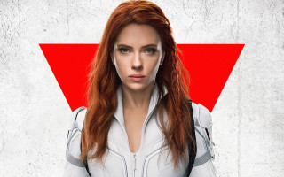 Redhair woman white shirt triangle - avgust černigoj free wallpaper for desktop