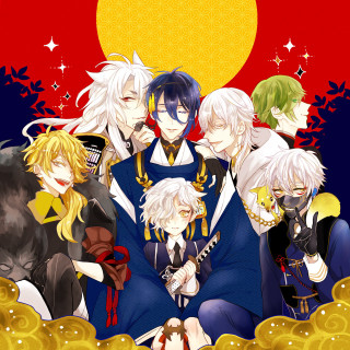 Anime characters cloud sun stars - a group of anime characters free wallpaper for tablet