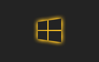 Black yellow light window computer - a yellow light free wallpaper for desktop