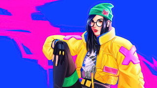 Woman yellow jacket green hat - a yellow jacket free wallpaper