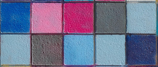 Multicolored paint swat fence starry - triadic free wallpaper for desktop