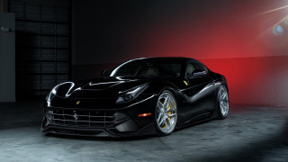 Black sports car garage red - a black sports car free wallpaper for desktop