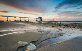 Sumatraism bridge beach tiltshift awardscenery - photograph free wallpaper for desktop