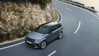 Silver range rover cliff side - xf iq4 free wallpaper