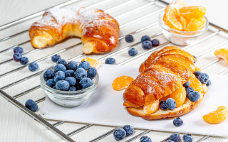 Blueberry orange pastry cooling rack - blueberry free wallpaper