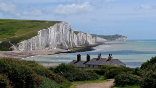 House ocean cliff matte bascove - a hill free wallpaper for desktop