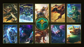 Monsters variety poses colors collection - splash art free wallpaper