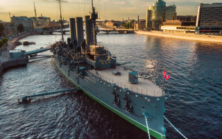 Large boat city bridge sunset - a bridge free wallpaper