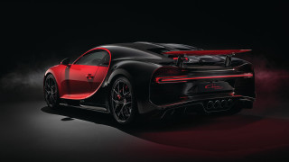 Red black bugatti dark room - the back of it free wallpaper for desktop