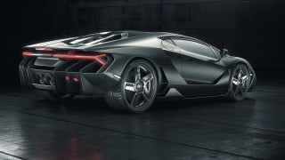 Silver sports car dark room 22 - roof free wallpaper