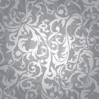 Gray white floral wallpaper design - earnst haeckel free wallpaper for tablet