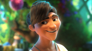 Cartoon smile necklace tree maya - maya free wallpaper