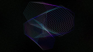 Large tail dark sky bright - chromatic aberration free wallpaper