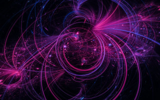 Spiral purple blue lights space - image of a spiral free wallpaper