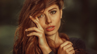 Eszter mattioni portrait brown eyes - her cheek free wallpaper