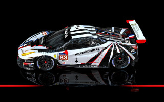 Car number digital rendering red - dick bickenbach free wallpaper