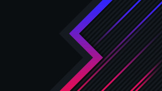 Black background purple pink stripes - smooth free wallpaper