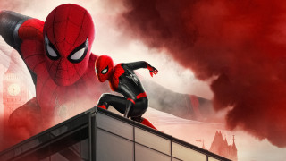 Spiderman building clocktower smoke sotsart - top of a building next free wallpaper