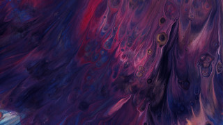 Purple blue bubbles android jones - abstract brush stroke free wallpaper
