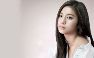 Woman long hair white shirt 25 - choi buk free wallpaper