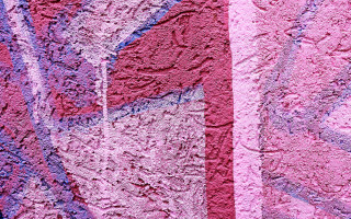 Pink purple wall graffiti clock - the wall above free wallpaper for desktop