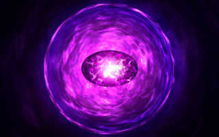 Purple hologram glowing arc uno - a purple light free wallpaper
