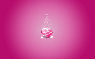Pink heart message star digital - the top of it free wallpaper