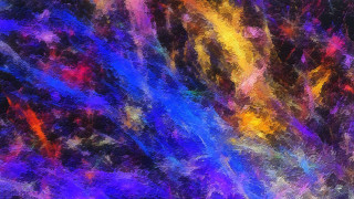 Colorful mystical abstract fireworks galaxy - mystical color free wallpaper