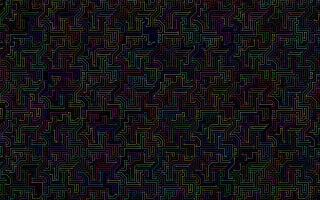 Black white pattern colored lines - a square shape free wallpaper