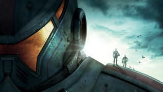 Sci fi eve ryder building - overhead in the distance free wallpaper