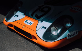 Car gulf logo closeup neoclassic - colin gill free wallpaper