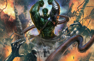 Man giant arm snake body - huge free wallpaper