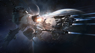 Space station planet starry sky 2 - star citizen halo free wallpaper