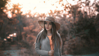 Elina karimova park sun flare - free autumn wallpaper