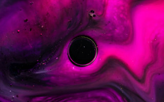 Purple black nebula space aurora - anish kapoor free wallpaper