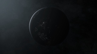 Space planet moon stars aurora 5 - the dark sky free wallpaper for desktop