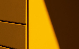 Yellow shadow raytraced judd multiple - a yellow wall free wallpaper for desktop