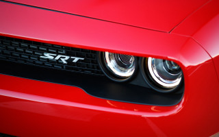 Red sports car headlights srt - the headlight free wallpaper