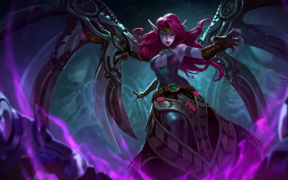 Woman sword purple dress flames - her body free wallpaper